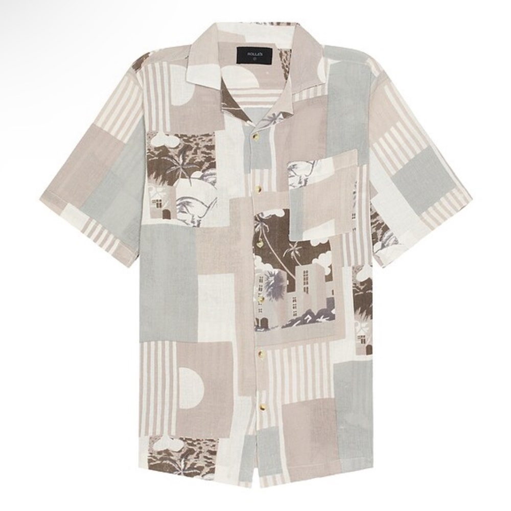 Rolla’s Bowler Paradise Shirt in Multi Size Large